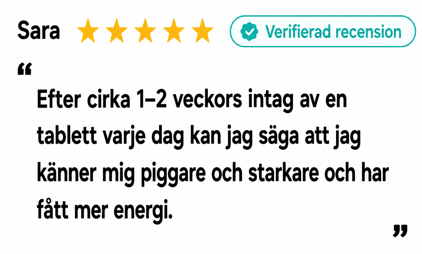 Bewertung von Sandra M.