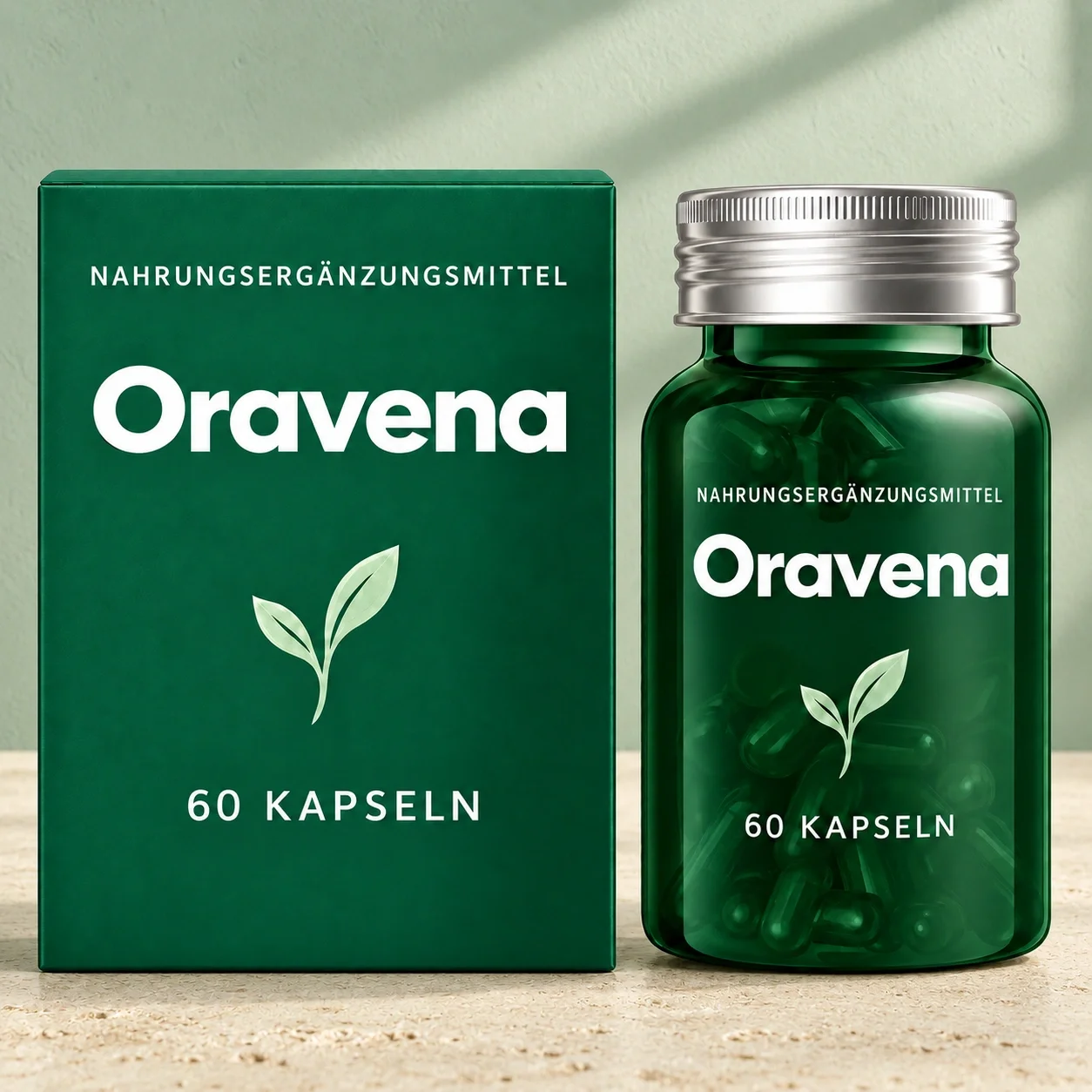Boîte et flacon Oravena™