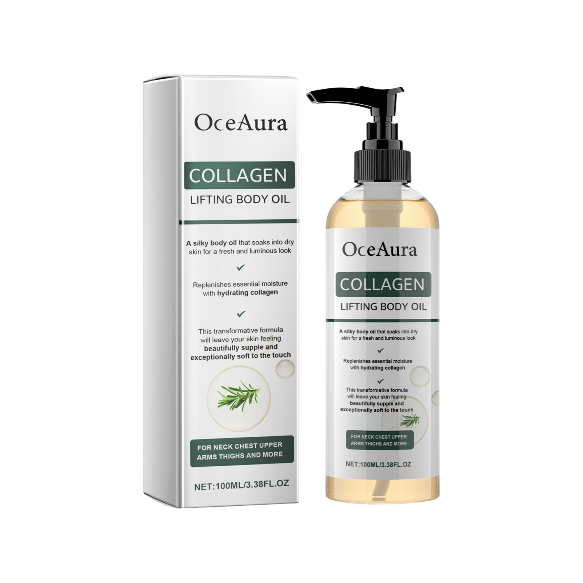 OceAura™ Collagen Lifting Body Oil