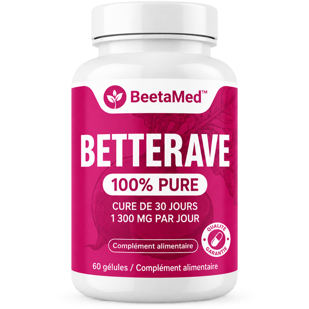 BeetaMed™ rødbedekapsler