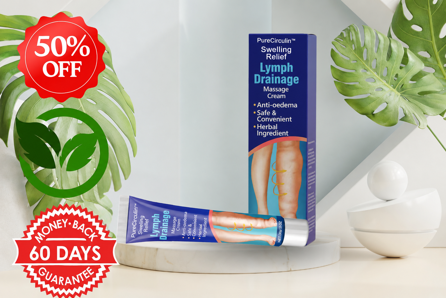 PureCirculin™ med 50 % rabat og 60-dages garanti