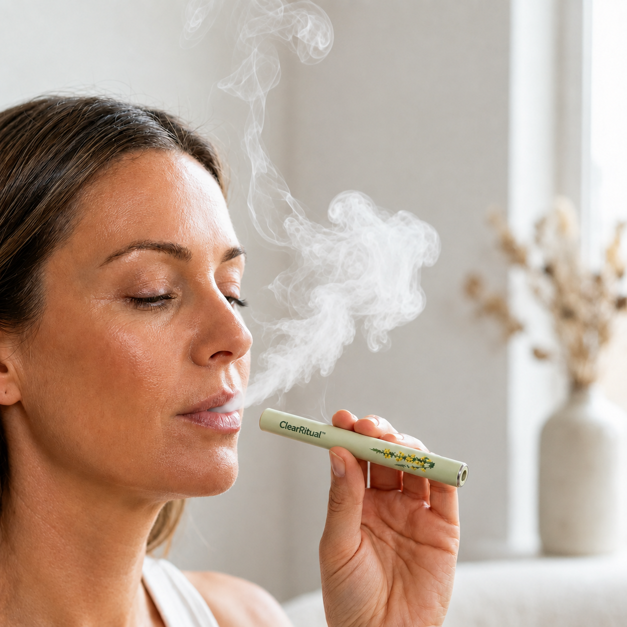 Kvinde bruger ClearRitual™