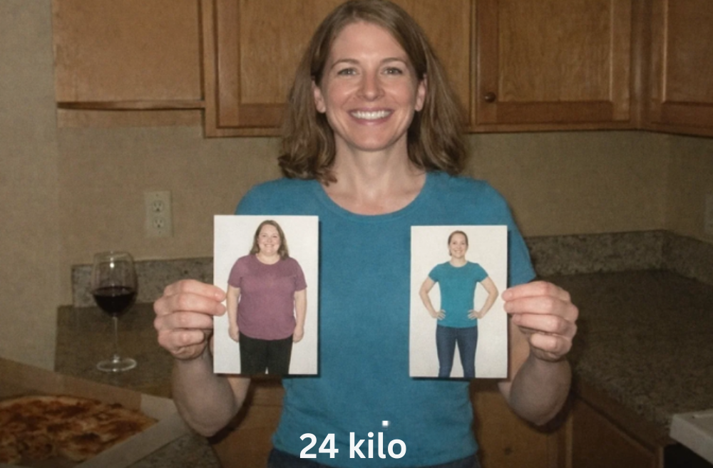 Une femme montre sa transformation de 24 kilos