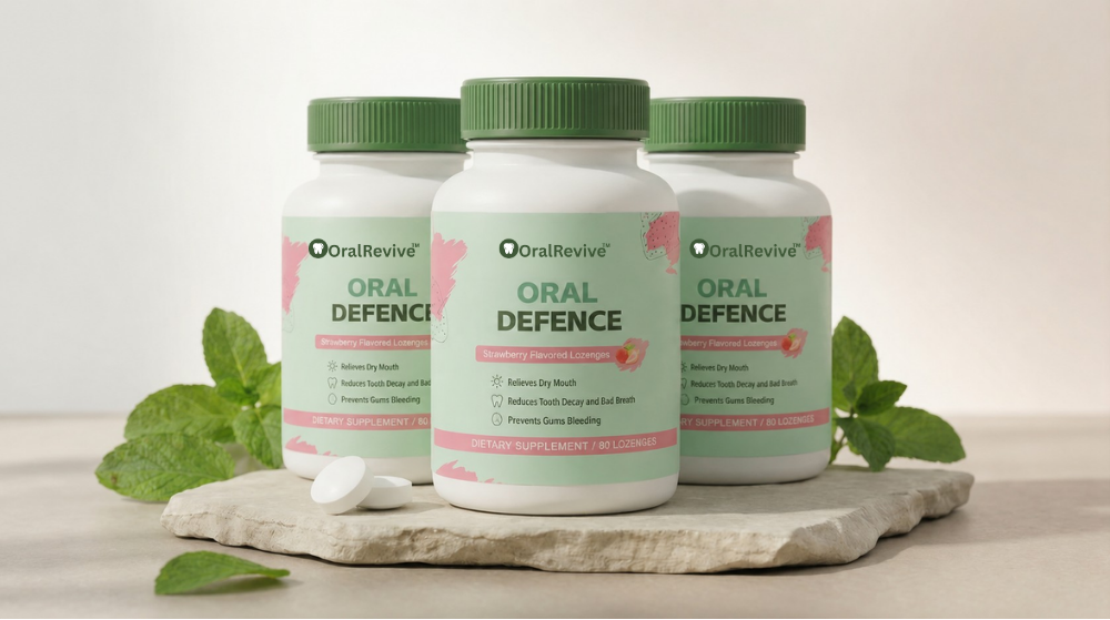 Tre flasker OralRevive™ Oral Defence
