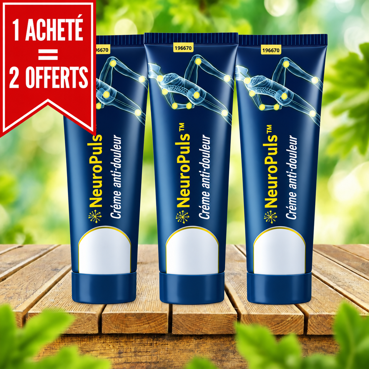 Achetez deux NeuroPuls™ et recevez-en une gratuitement