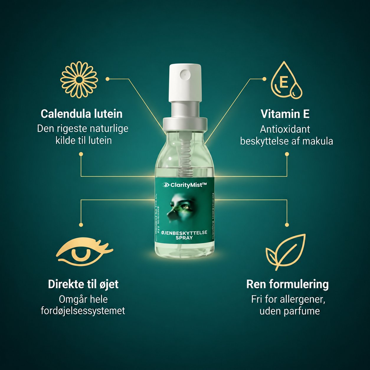 Calendula-baserede ingredienser