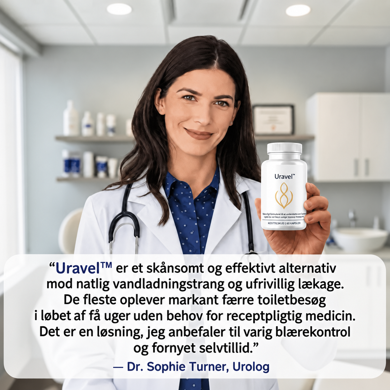 Urolog anbefaler Uravel