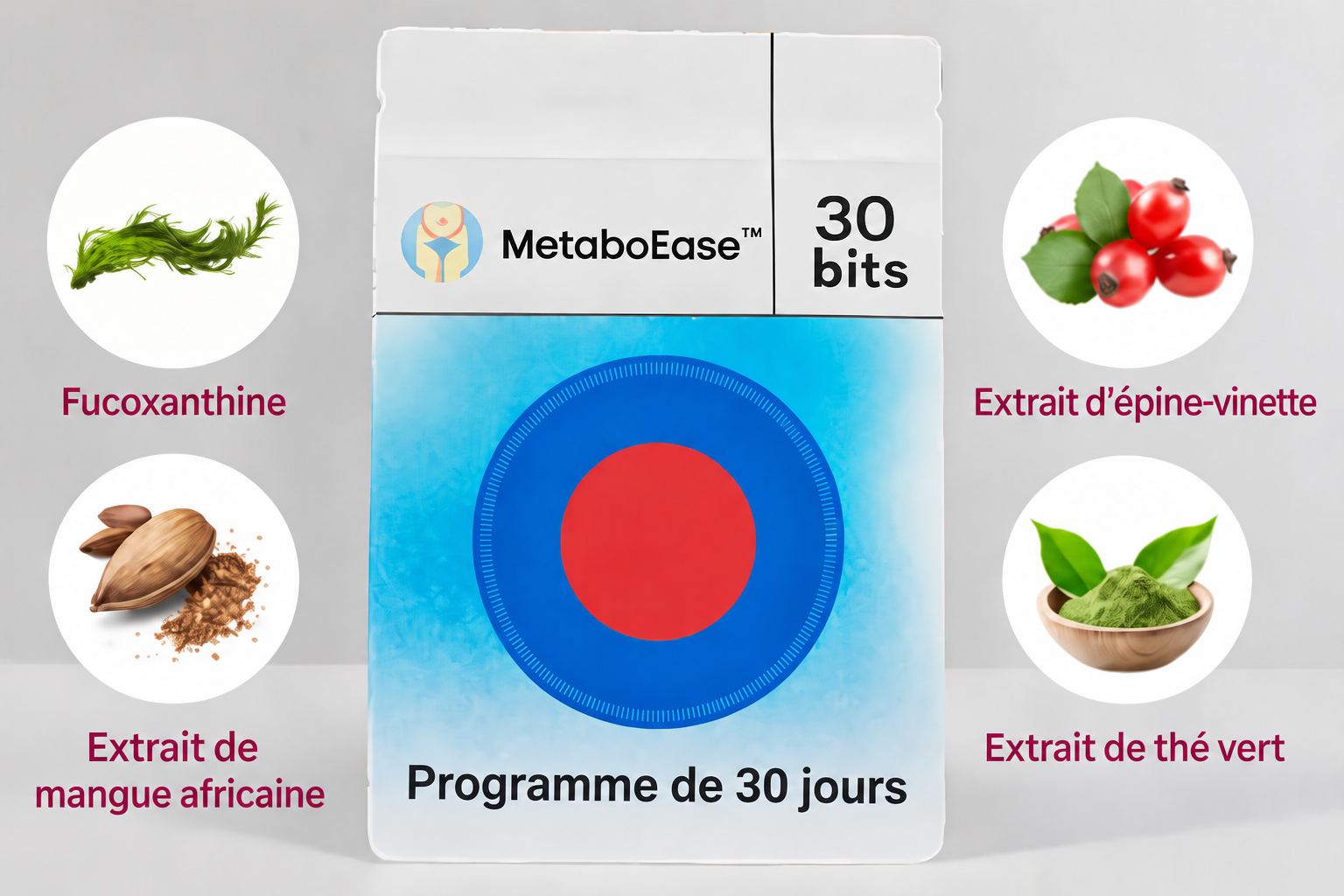 Programme MetaboEase™ de 30 jours et ses ingrédients