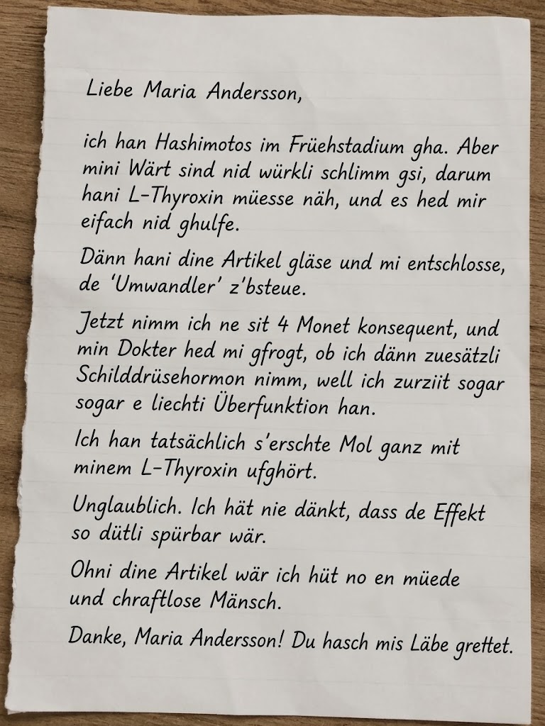 Weiterer Leserbrief