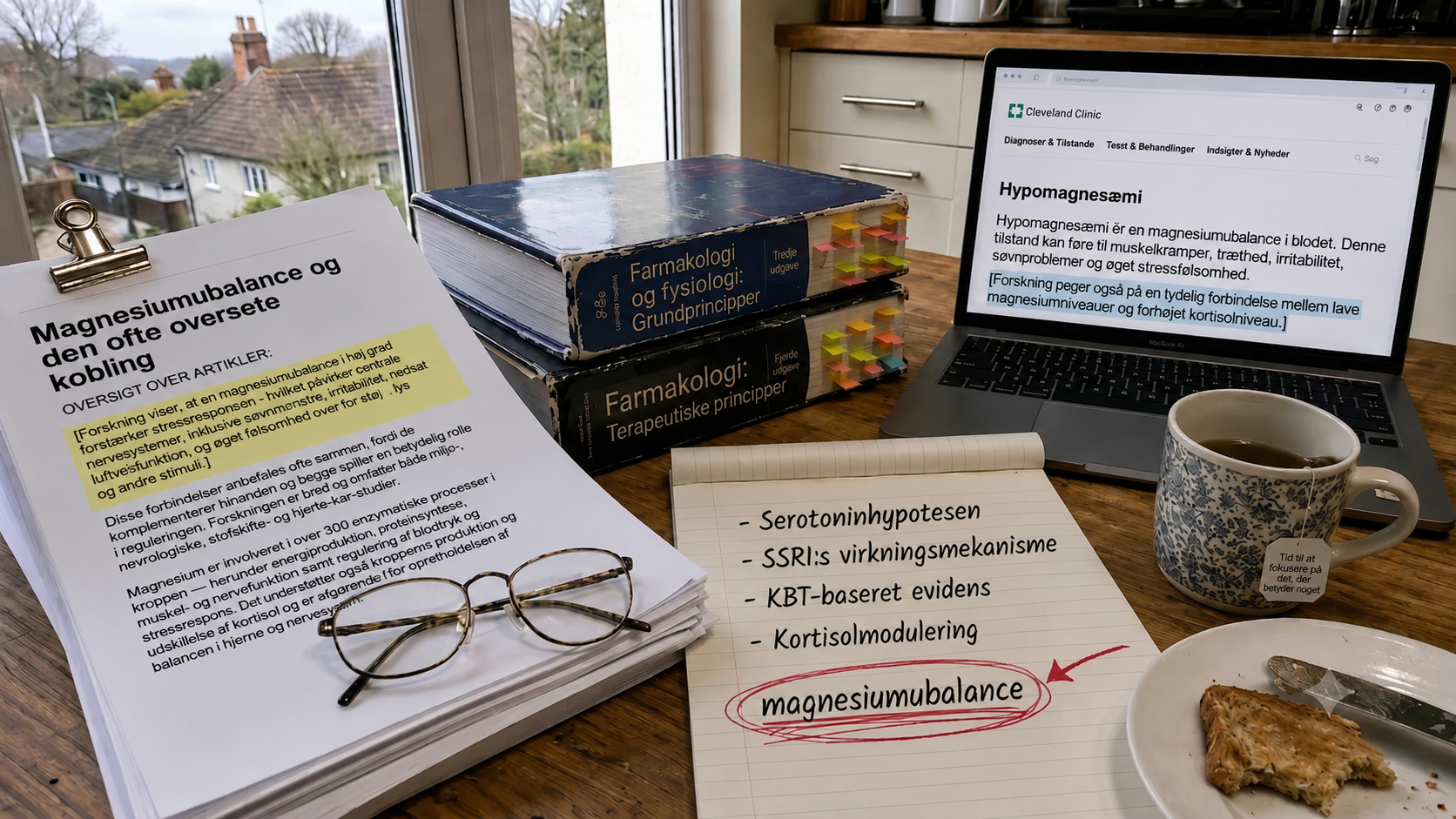 Medicinsk forskning i magnesium og angst
