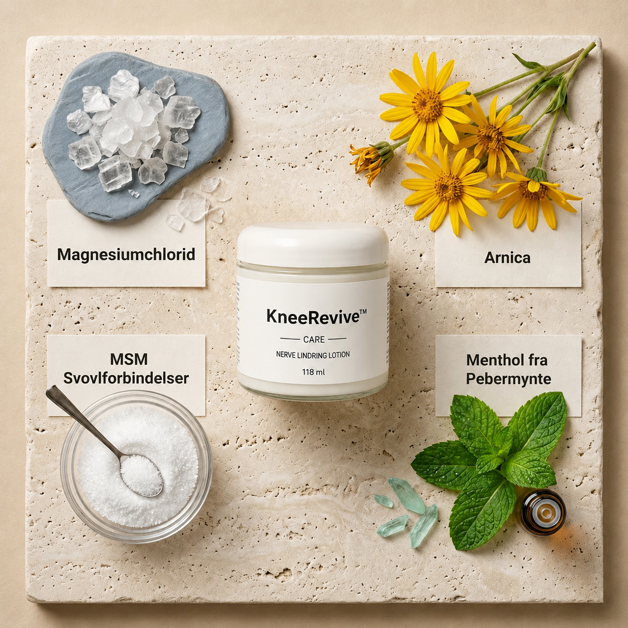 Menthol og arnica