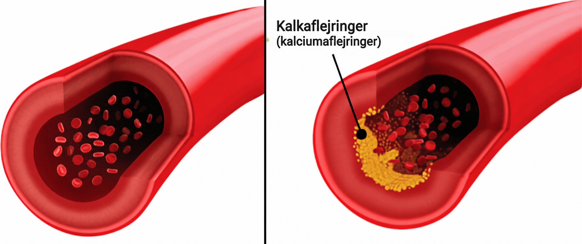 Kalkaflejringer i blodkar