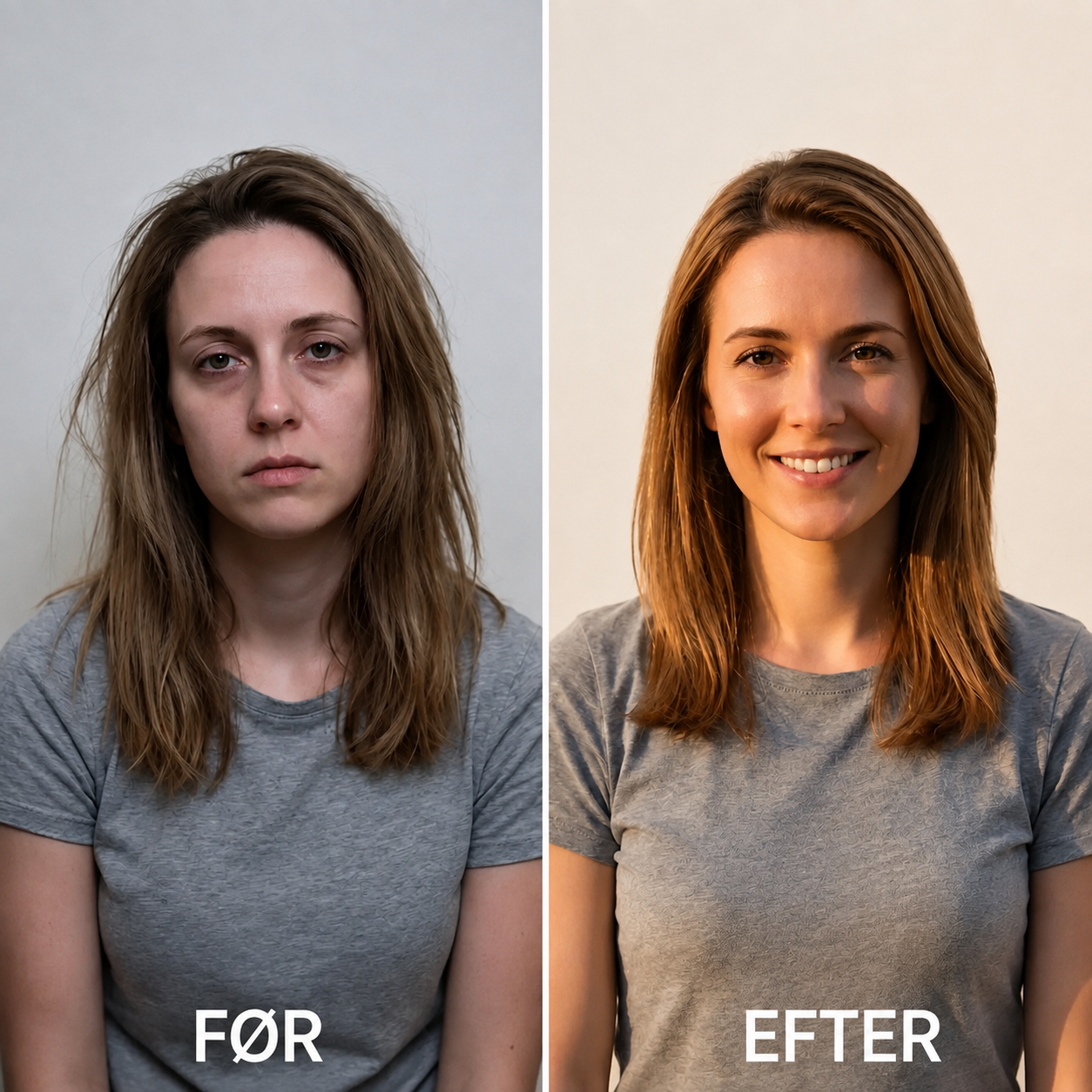 Før og efter mere energi