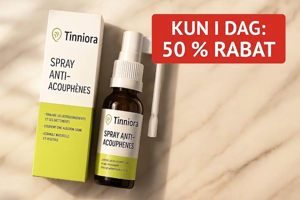 Tinniora™ introduktionstilbud med 50 procent rabat