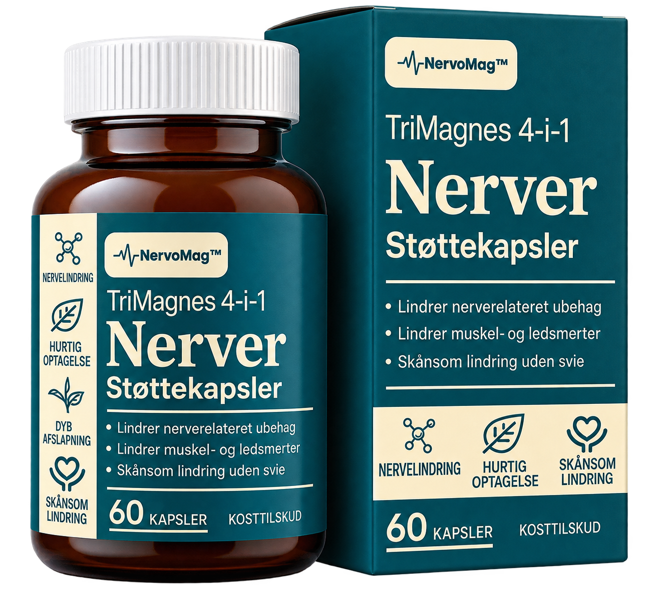 NerveMag™ flaske og æske