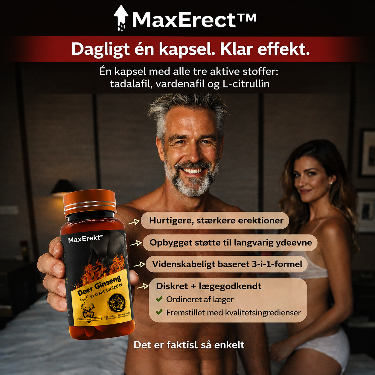 MaxErect™ – én kapsel dagligt