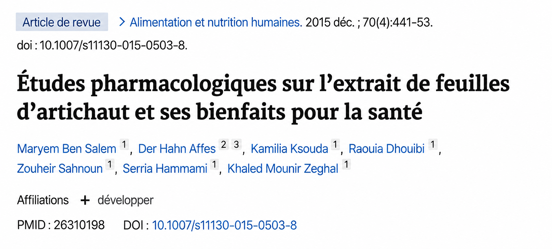 Étude sur le sélénium et la thyroïde