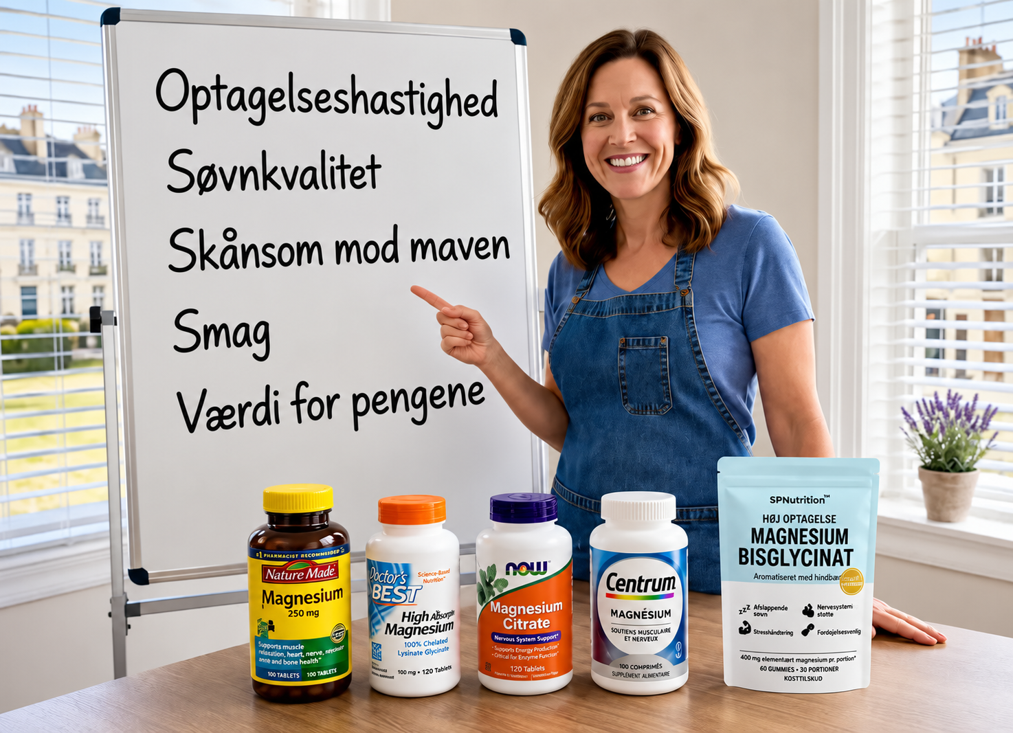 Sofie Nielsen sammenligner flere magnesiumtilskud