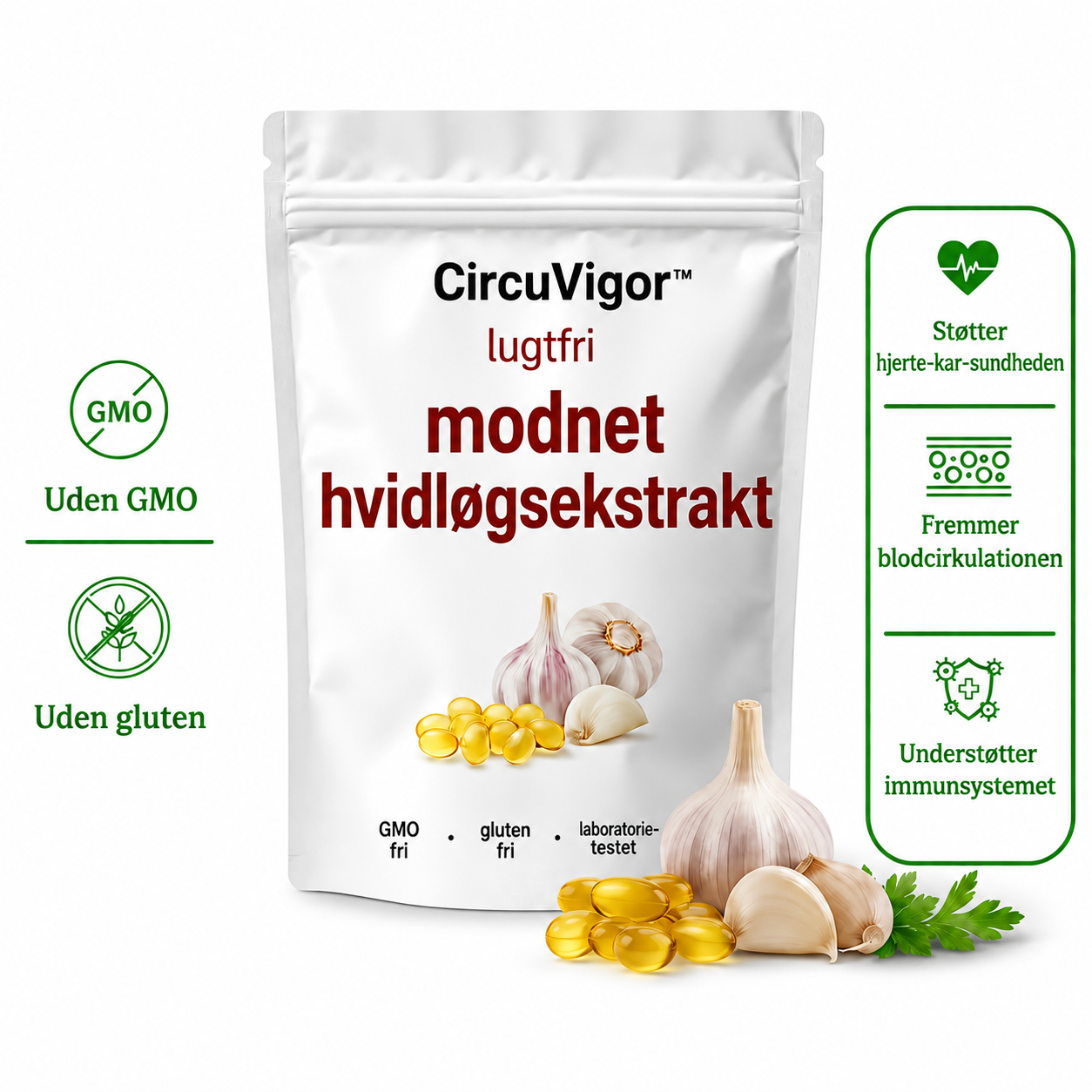 CircuVigor™ lagret hvidløgsekstrakt