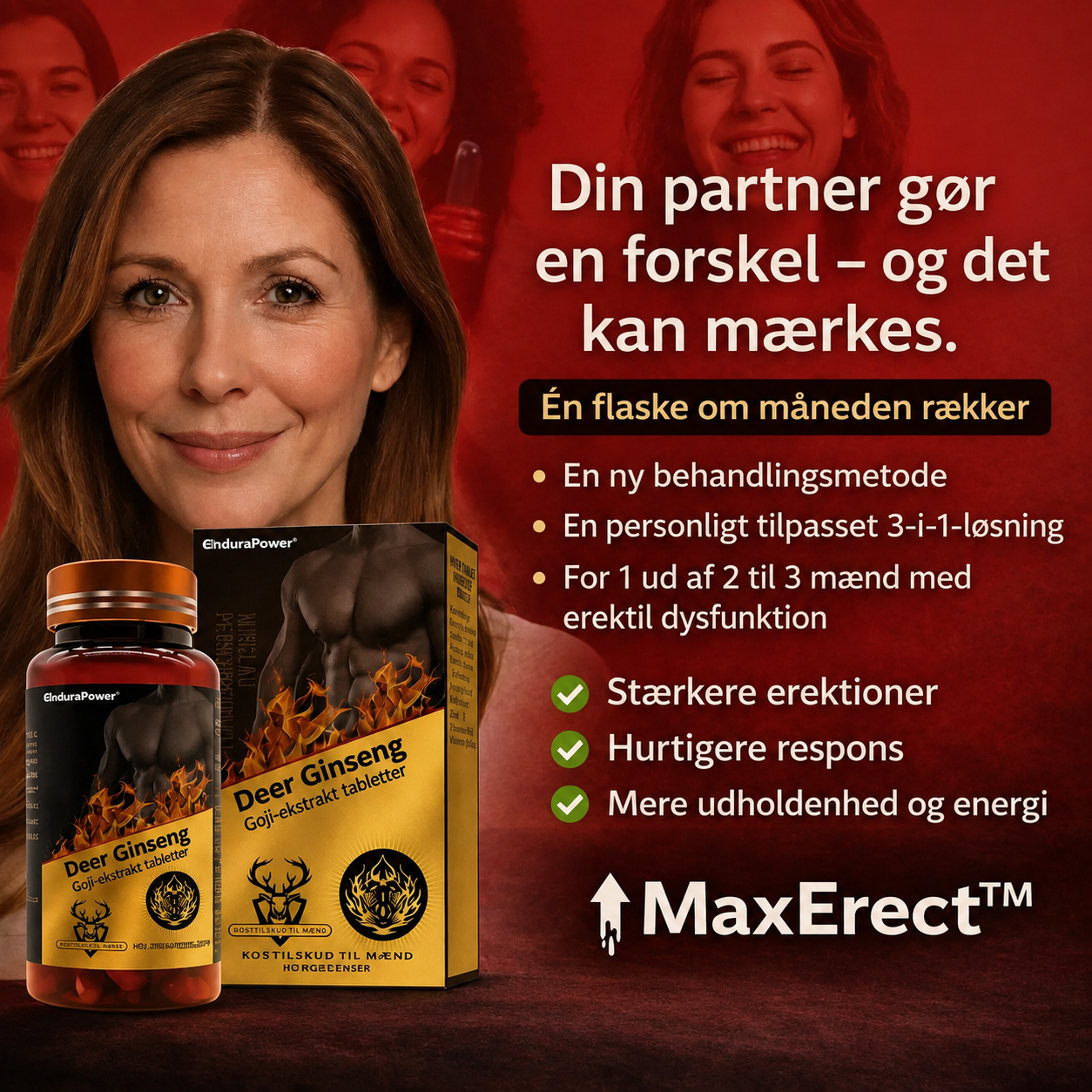 Din partner mærker forskellen
