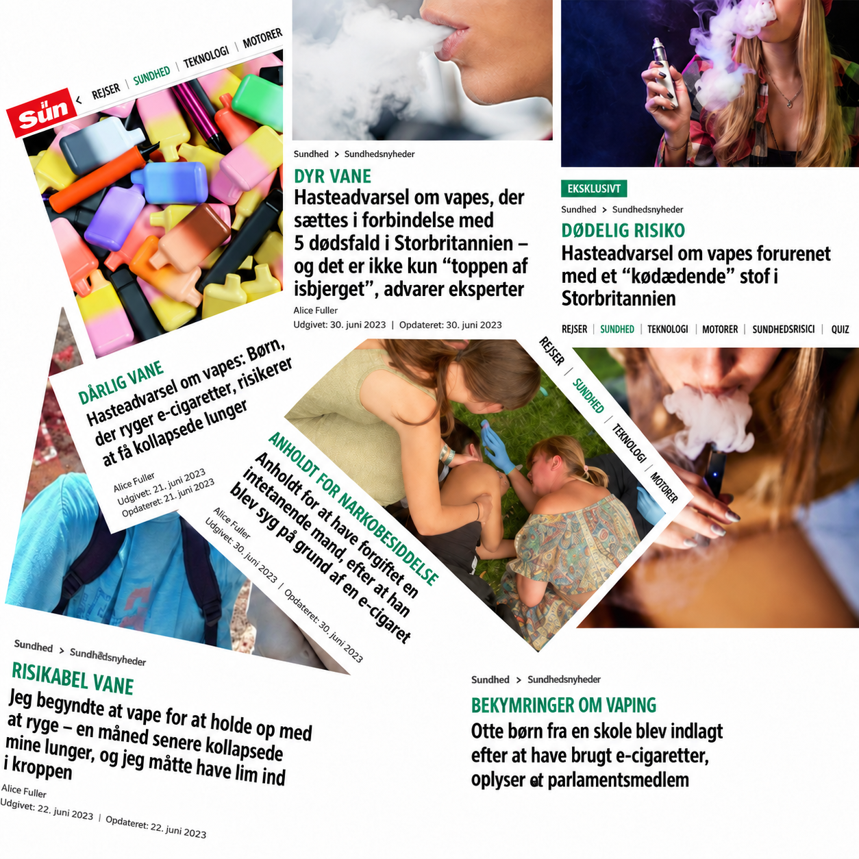 Omtale af afhængighed