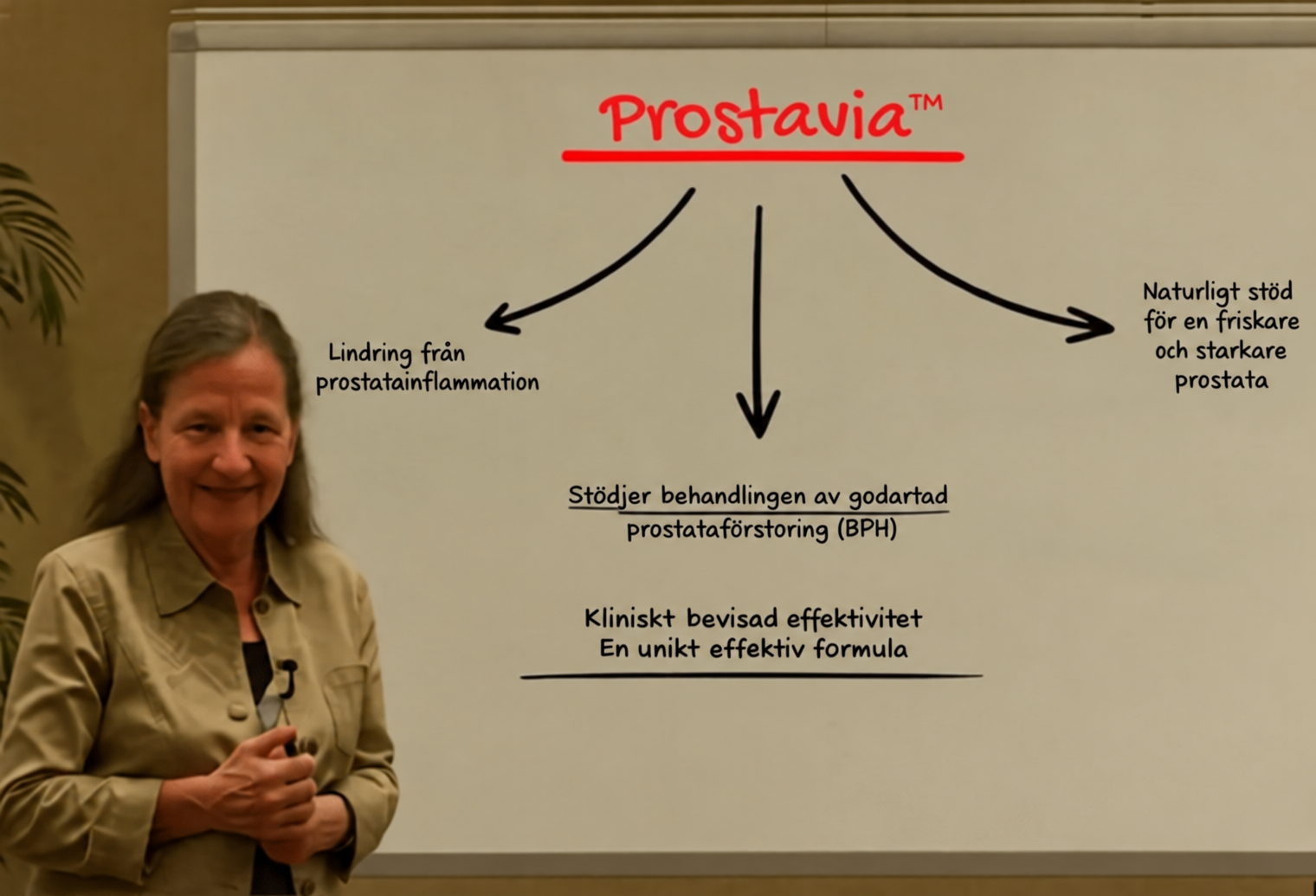 Dr Karin Lindberg presenterar Prostavia™