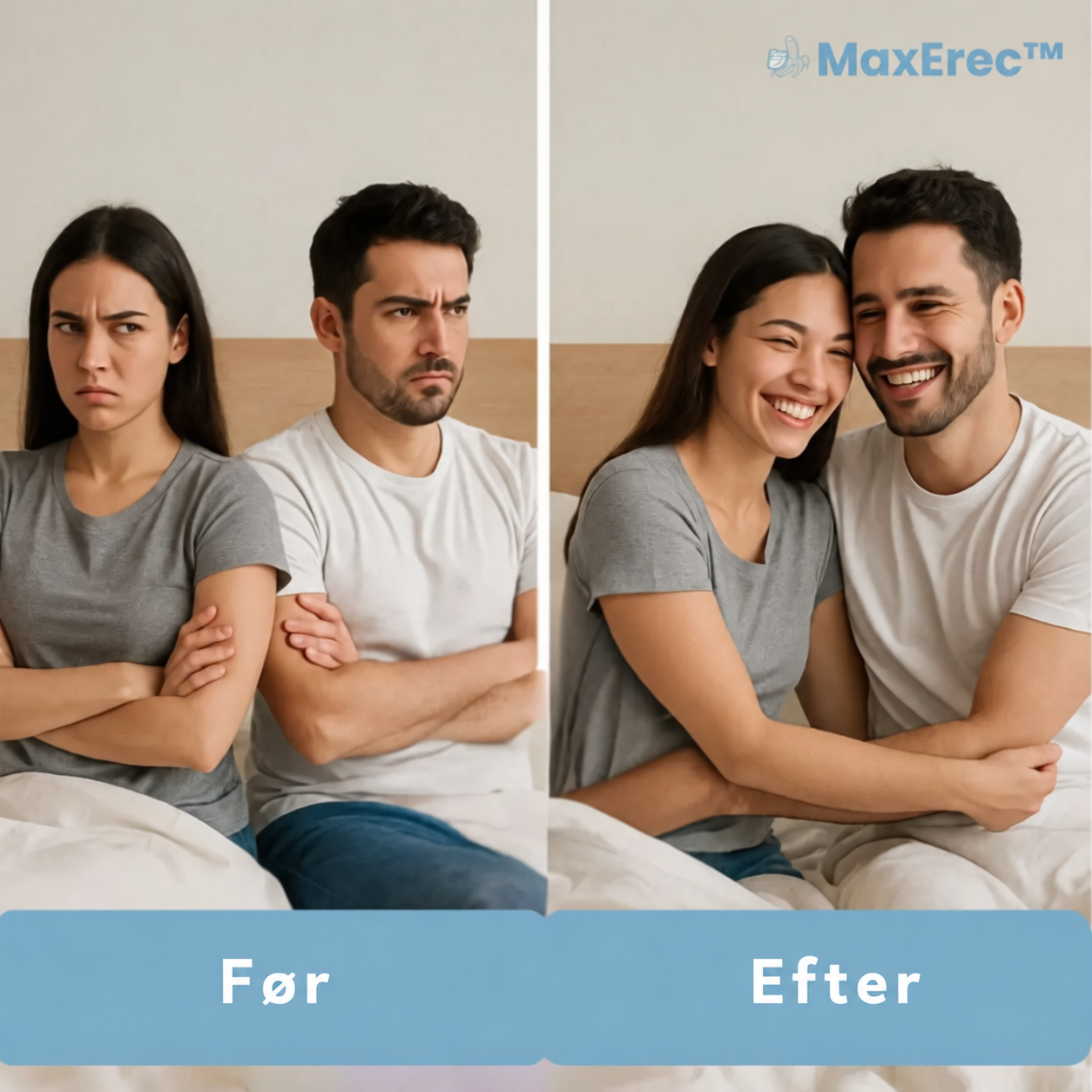 Før og efter MaxErec™