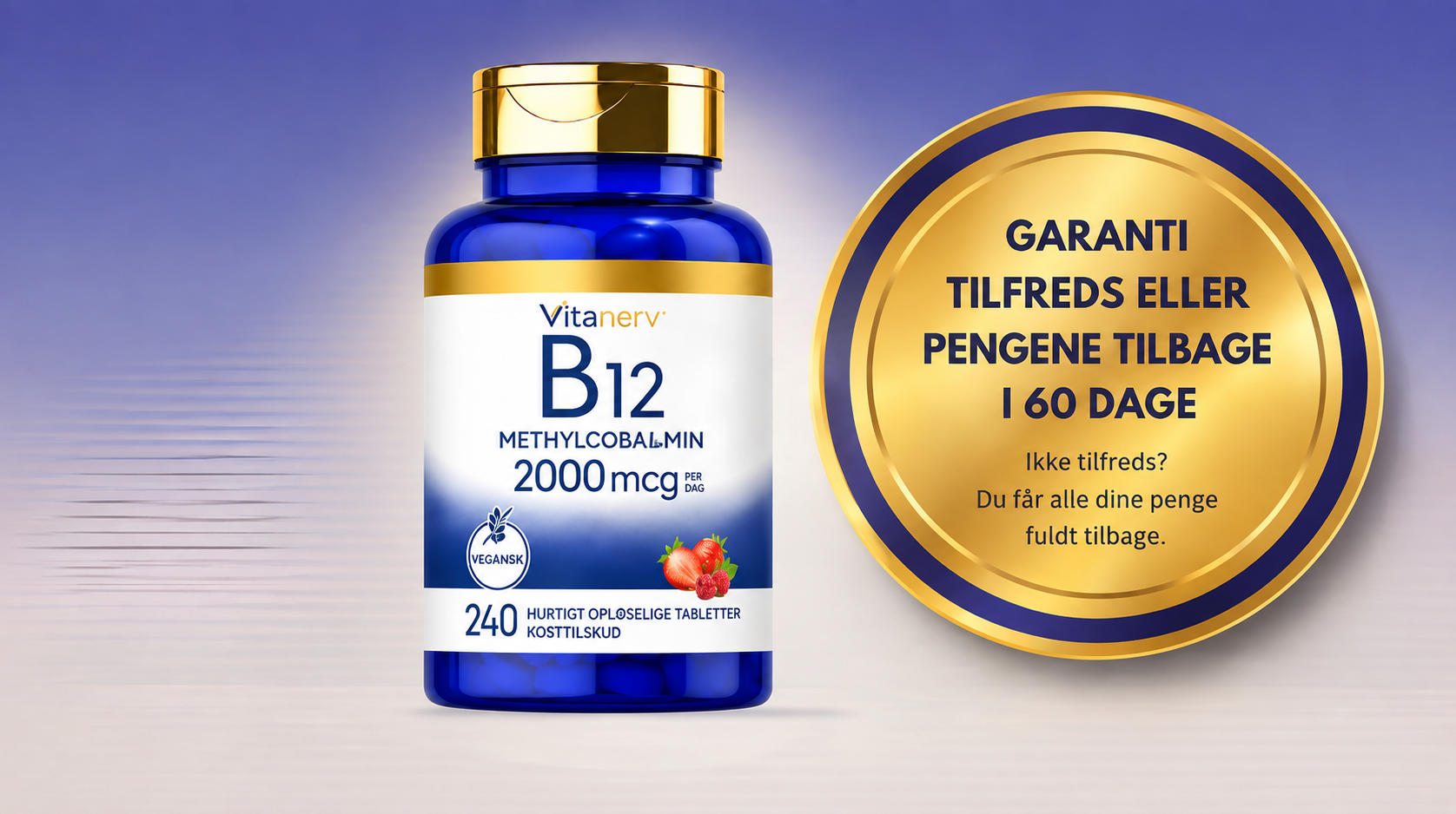 Vitanerv™ med 60 dages tilfredshedsgaranti