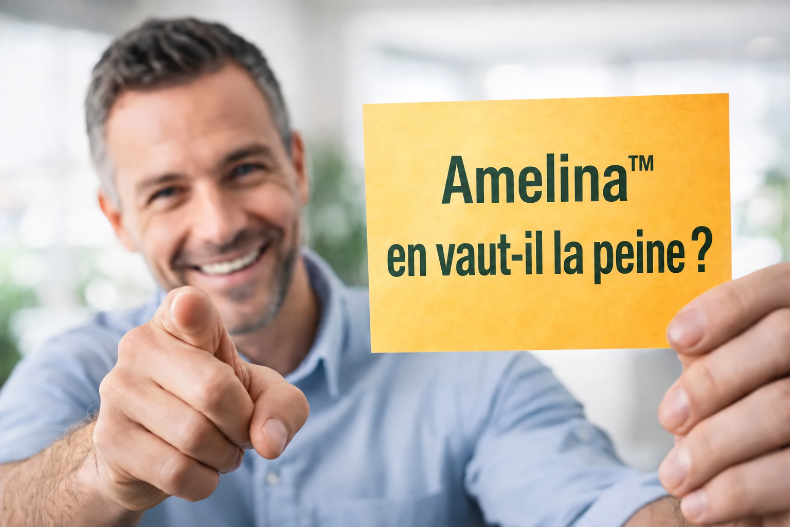 Un homme explique pourquoi Amelina™ en vaut la peine