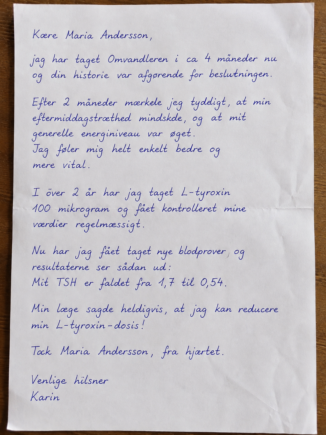 Brev fra en læser