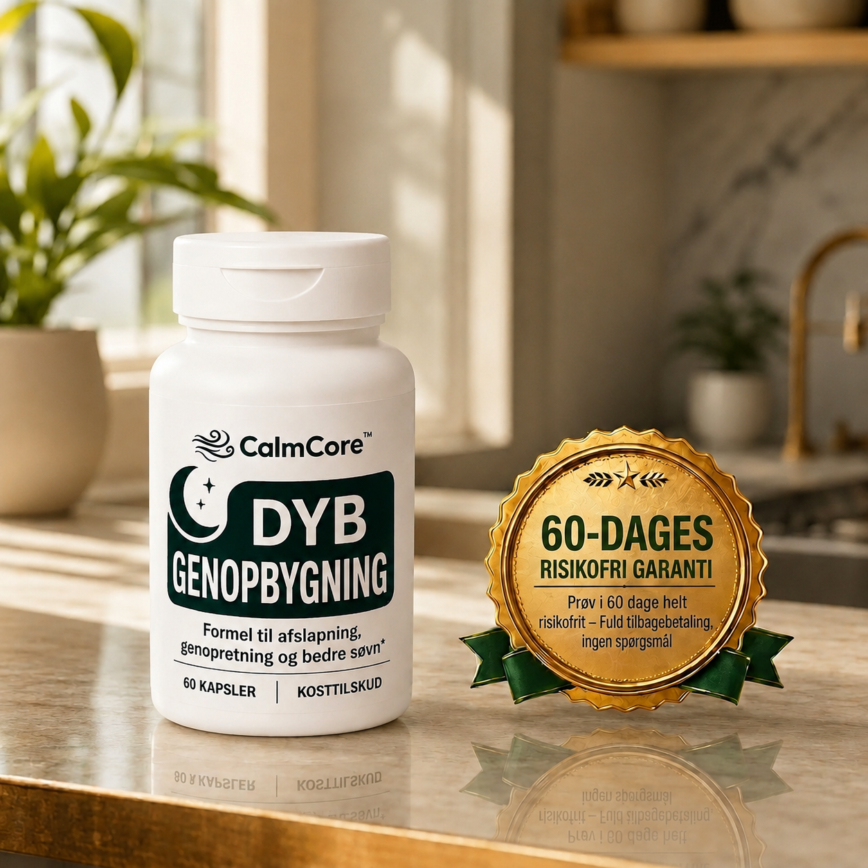 CalmCore™ 60-dages garanti