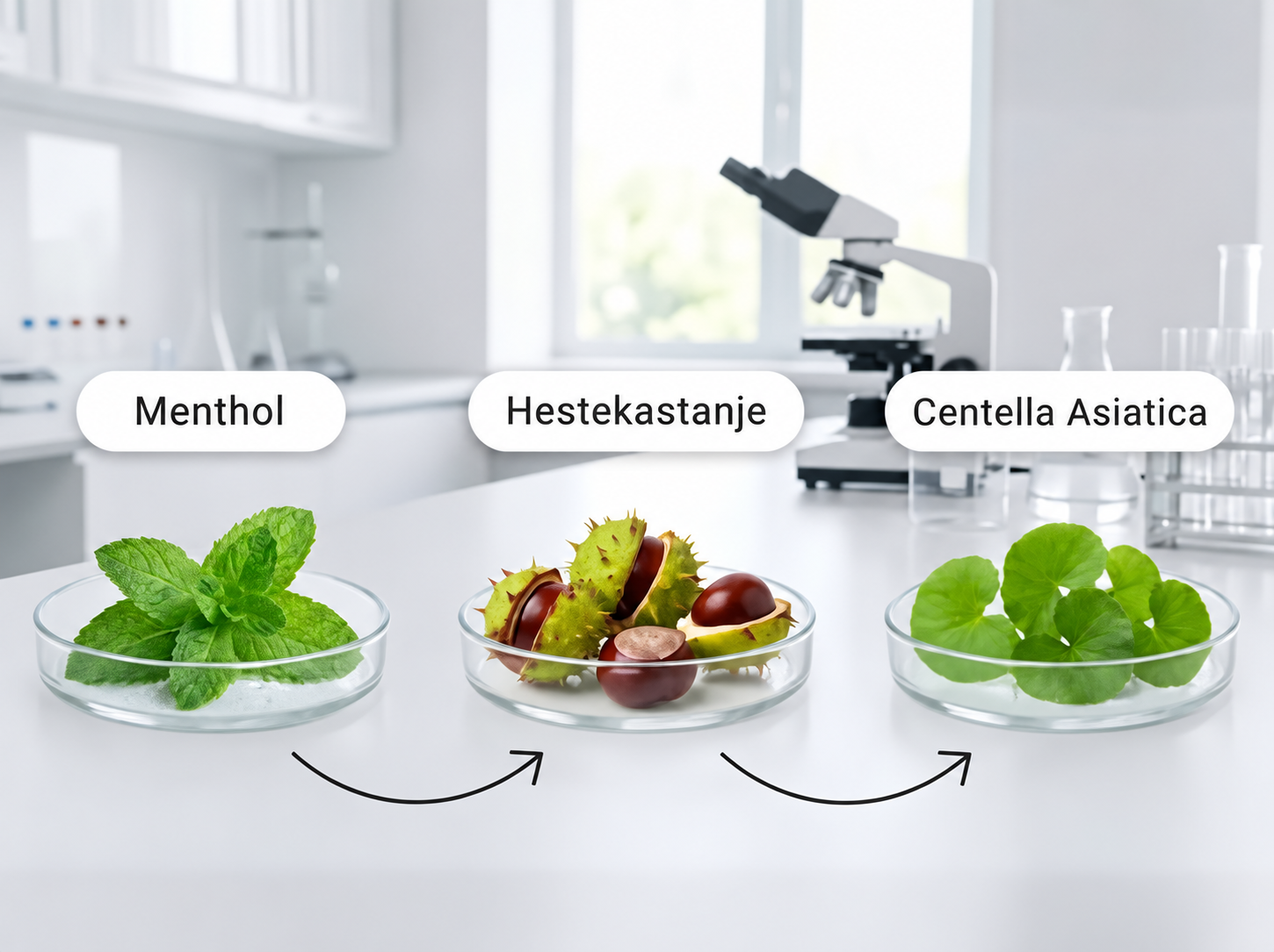 Videnskabeligt undersøgte ingredienser i VenoRoll